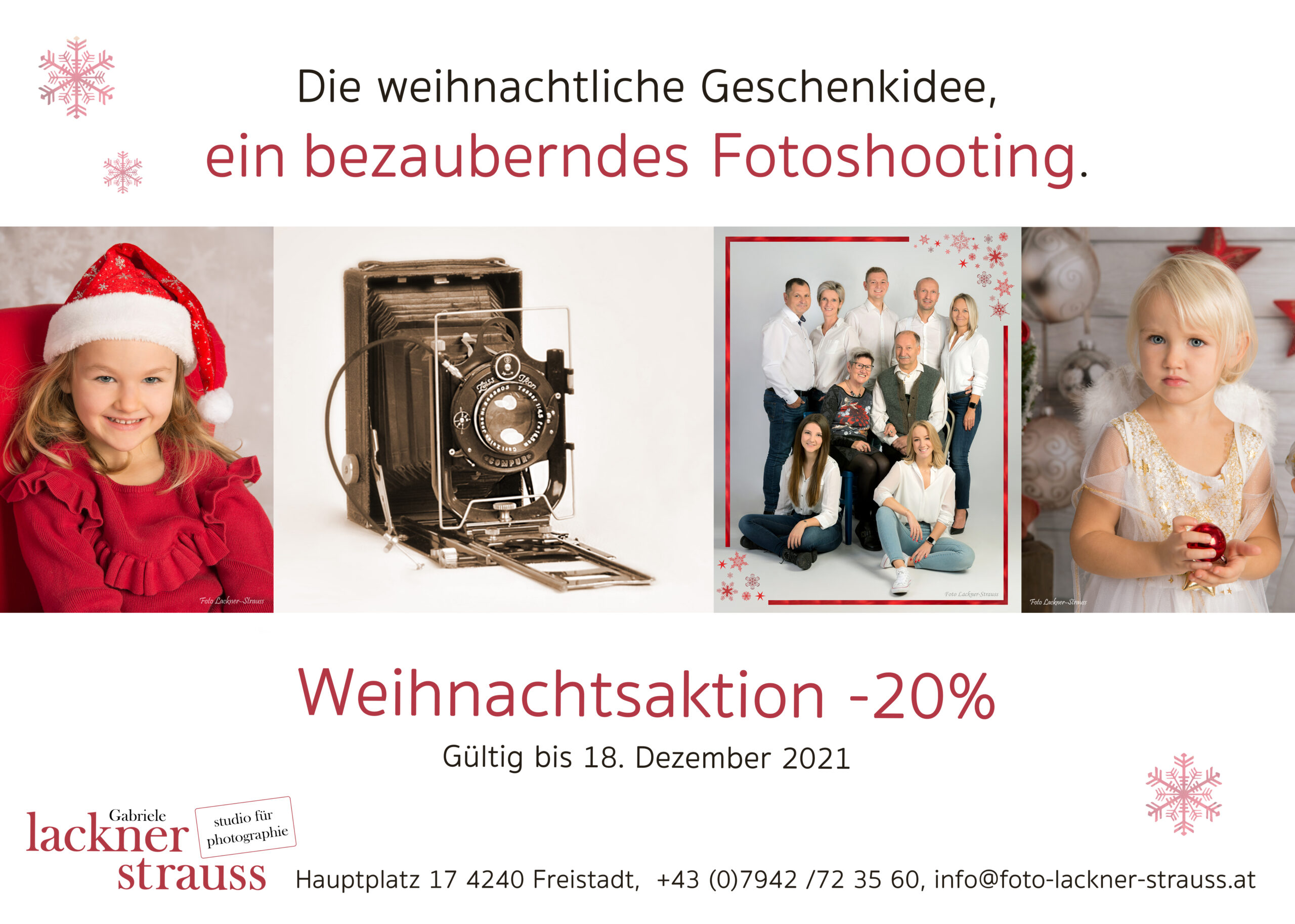 Weihnachtsaktion -20% 2021